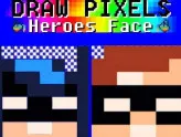 Draw Pixels Heroes